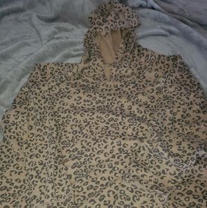 Livi Active Leopard print hoodie size 26/28